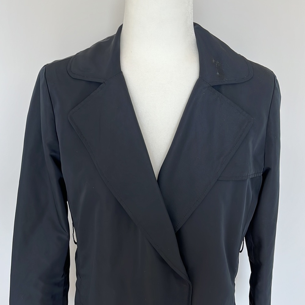 Apt. 9 Black Trench Coat - Picture 2 of 6